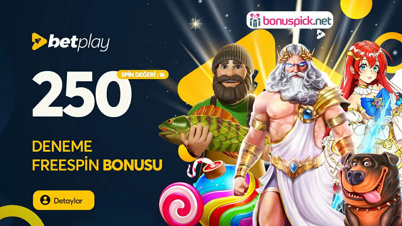 Betplay 250 TL Deneme Bonusu