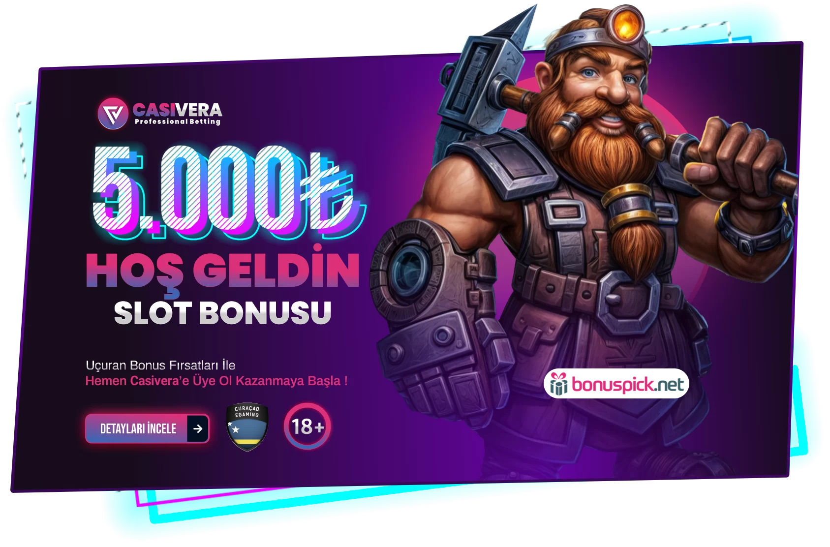 Casivera Hoşgeldin Bonusu