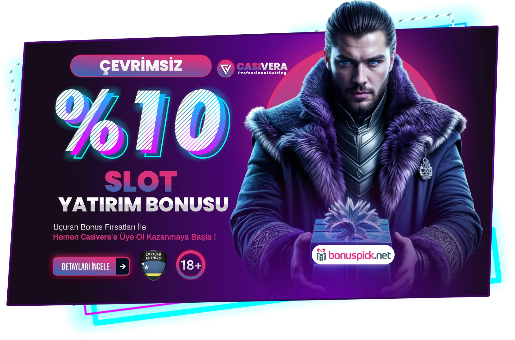 Casivera Slot Yatırım Bonusu